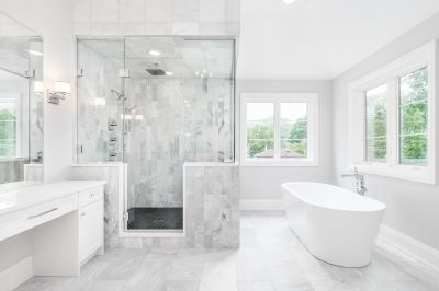 Elegant Shower Space
